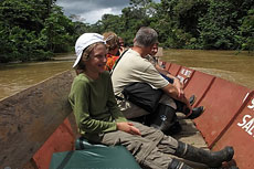 Поездка на лодке по Амазонии (Эквадор). Очень увлекательно и весело!