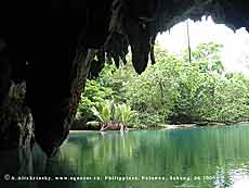 устье подземной реки, Палаван, Филиппины